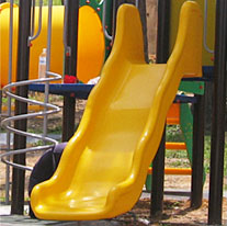 LMDPE 1200mm Single Wave Slide