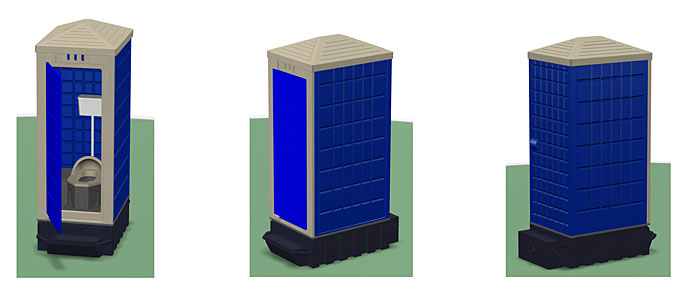 LMDPE Toilet Drawing